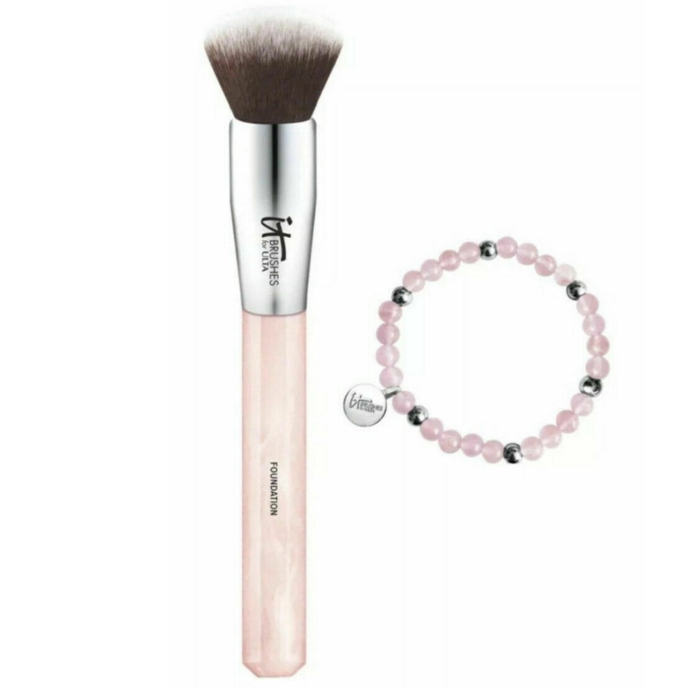 IT COSMETICS FOUNDATION BRUSH GEMSTONE DUO NIB